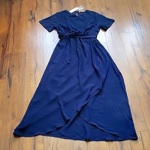 Roolee dress, Size Medium, Navy Blue